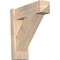 Ekena Millwork Traditional Smooth Arts and Crafts Outlooker, Douglas Fir, 5 1/2"W x 16"D x 16"H OUT06X16X16TRA03SDF - alternate 1
